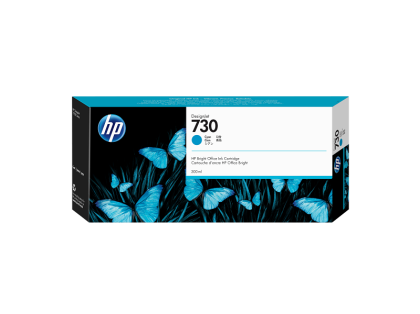 Оригинален патрон HP P2V68A, Nо 730, T1700, 300 ml, Cyan