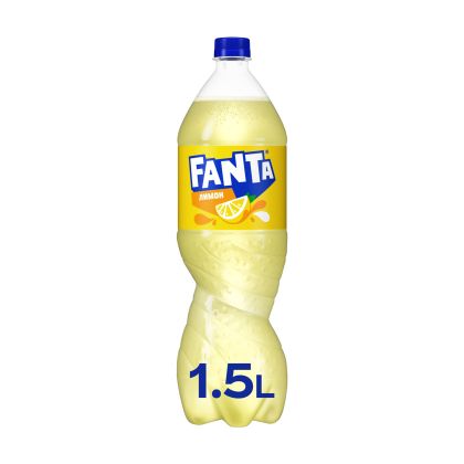 Fanta Газирана напитка, лимон, 1.5 L, в пластмасова бутилка