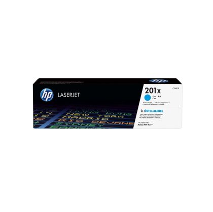 Оригинална тонер касета HP CF401X, 201X, 2300 страници/5%, Cyan