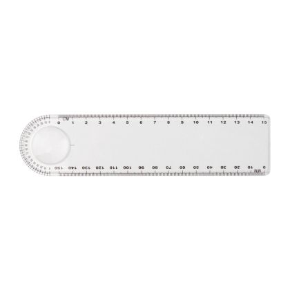Линия Linear, пластмасова, с лупа, 15 cm
