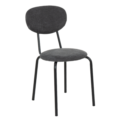 Трапезен стол DINE - тъмносив M18