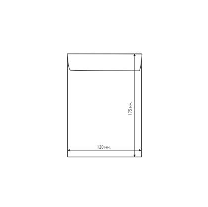 Airpoc Плик с въздушни мехурчета A/11, 175 x 120 mm, със самозалепваща лента, бял