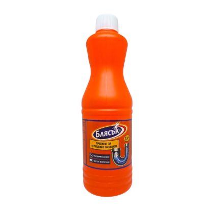 Препарат за отпушване на канали Блясък, 1 L