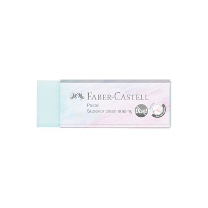 Faber-Castell Гума Dust Free, пастелни цветове, асорти