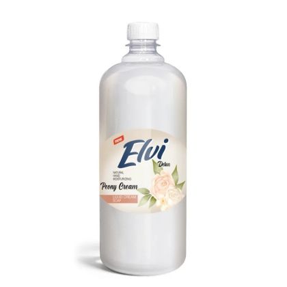 Течен сапун Elvi плътно бяло 1л.