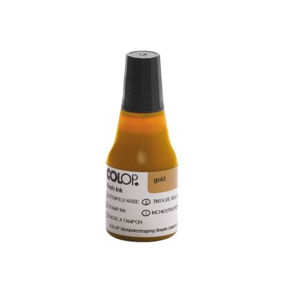 Colop Мастило за тампон EOS, 25 ml, златно