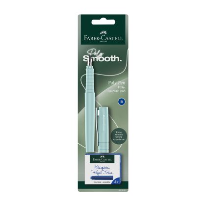 Faber-Castell Писалка Poly, М, карибскосиня