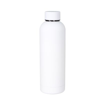 Office 1 Бутилка Top, метална, 6.5 х 24 cm, бяла, 500 ml