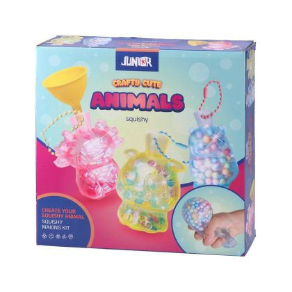 Комплект скуиши Junior Crafty Cute - Животни