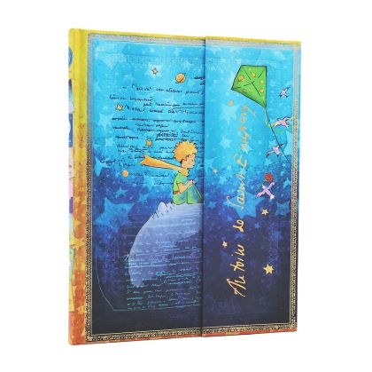 Paperblanks Тефтер Saint-Exupery - The Little Prince, Ultra, широки редове, твърда корица, 72 листа