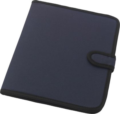 Папка А4 с блок листа, тсиня