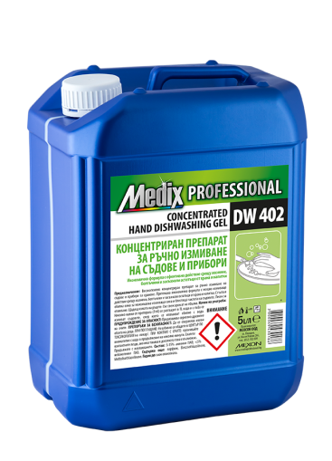 Medix Professional DW402 концентрат гел ръчно измиване 5л