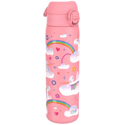 Термо бутилка за вода Ion8 Print, метална, 500ml, Unicorn