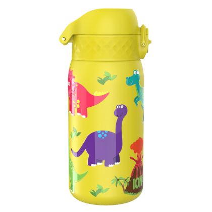 Термо бутилка за вода Ion8 Print, метална,320ml,Dinosaurs