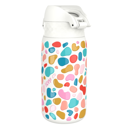Термо бутилка за вода Ion8 Print, метална, 320ml, Splodge