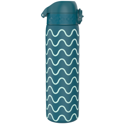 Термо бутилка за вода Ion8 Print, метална,500ml, Waves