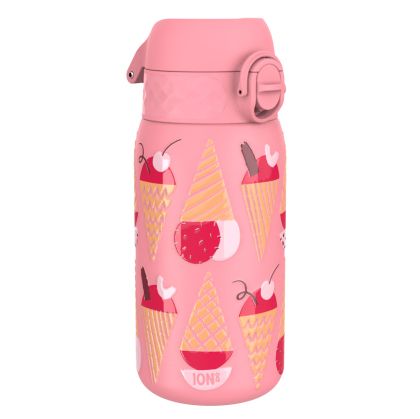 Термо бутилка за вода Ion8 Print, метална, 320ml, СЛАДОЛЕД