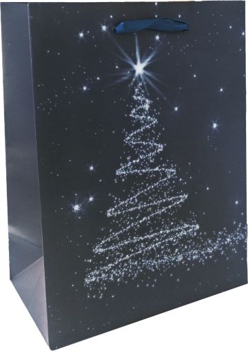 Подаръчна торбичка XMAS M, 77674, 18x23x10 cm