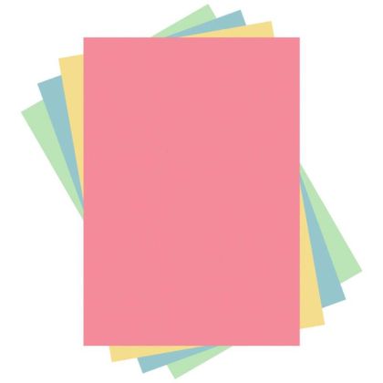 Цветна копирна хартия Bluering, 5x20л, Пастел