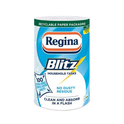 Кухненска ролка Regina Blitz, целулоза, трипластова, 1 брой, 25.7 m