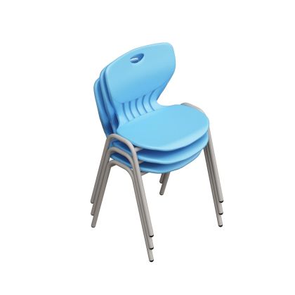 Ученически стол RFG Maxima A, от V до VIII клас, 43 х 45 х 43 cm, до 120 kg, небесносин