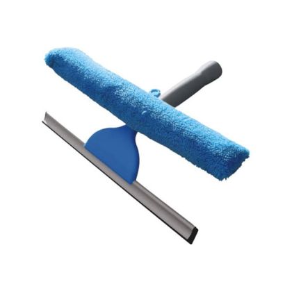 Стъклочистачка York, с микофибърен моп, скуиджи, 32 cm