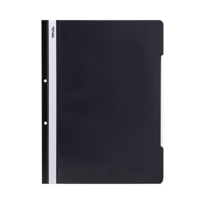 Top Office Папка, PP, с перфорация, черна, 50 броя