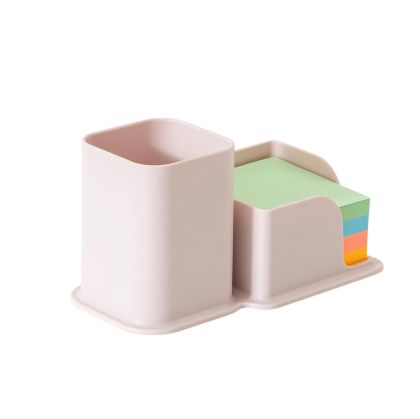 Sworld Моливник с поставка за листчета, 2в1, розов