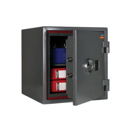 Сейф ASG 46, огнеупорен, eлектронно заключване, стоманен, 46 x 44 x 44 cm