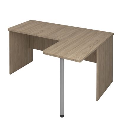 Бюро BU1R, с дясна извивка, 160 x 120 x 74 cm, ПДЧ, луксозни цветове