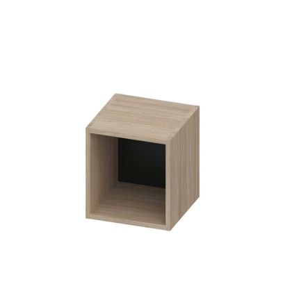 Кутия RFG Boxi, квадратна, 328 х 368 х 328 mm, ПДЧ, светъл дъб