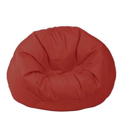 Пуф за деца RFG Ябълка, промазка, 220 L, червен