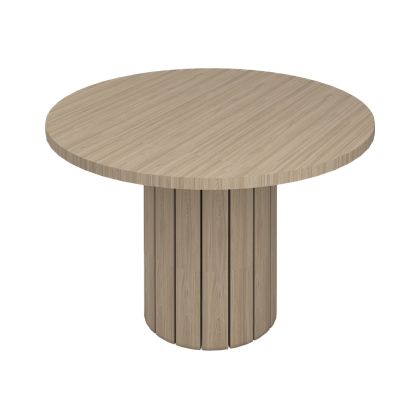 Заседателна маса Z601, Ф120 x H74 cm, кръгъл плот, ПДЧ 25 mm, цвят лукс