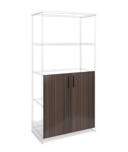 Врата RFG RV3 Lisabon S5, 380 х 18 х 760 mm, ПДЧ 18 mm, 2 броя в комплект, дъб