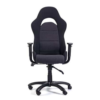 Геймърски стол Brit, текстил, Multi-function механизъм, полипропиленова основа, до 130 kg, сив