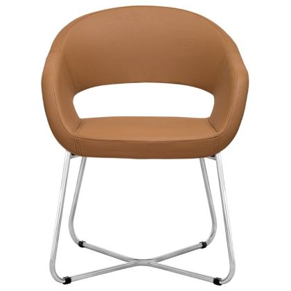 Кресло RFG Dion X Leg, до 120 kg, с хромирана основа