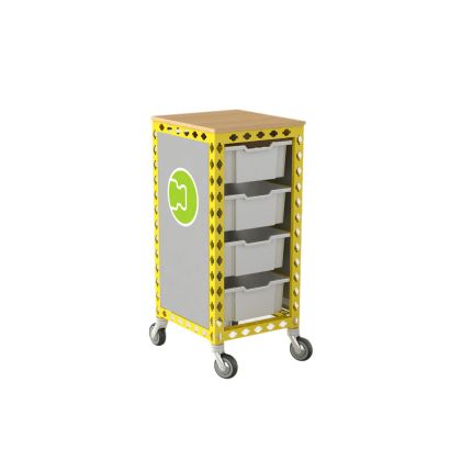 Количка за съхранение Engino, единична