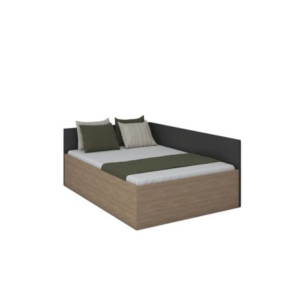 Табла RFG, странична, за двойно легло, 2072 х 36 х 800 mm, ЛПДЧ, графит