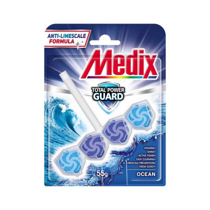 Ароматизатор за тоалетна Medix WC Fresh Drops, океан, 55 g
