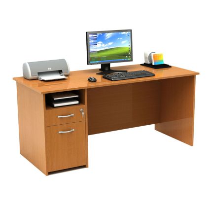 Учителска маса, 160 x70 x 74 cm, ПДЧ плот