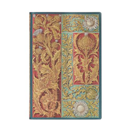 Paperblanks Тефтер Vox Botanica, Mini, широки редове, мека корица, 104 листа