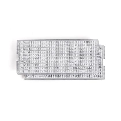 Colop Букви за печат, 3.5 mm, латинска азбука