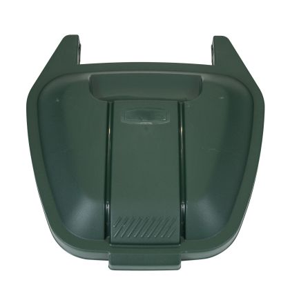 Капак за контейнер Rubbermaid, зелен, 51.5 x 56 x 8 cm