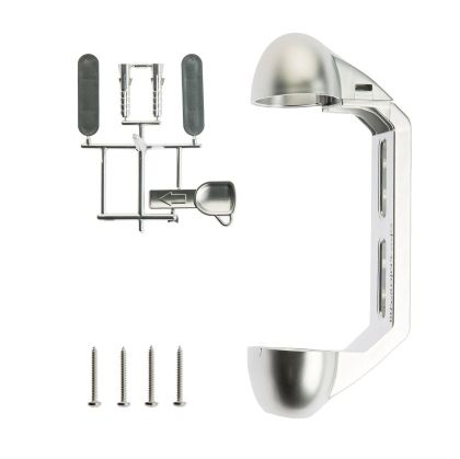 Диспенсър за пълнител GFL Cosmetics, сребрист мат, метализиран