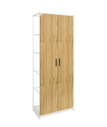 Врата RFG RV1 Monaco, 380 х 18 х 1920 mm, ПДЧ 18 mm, 2 броя в комплект, бряст