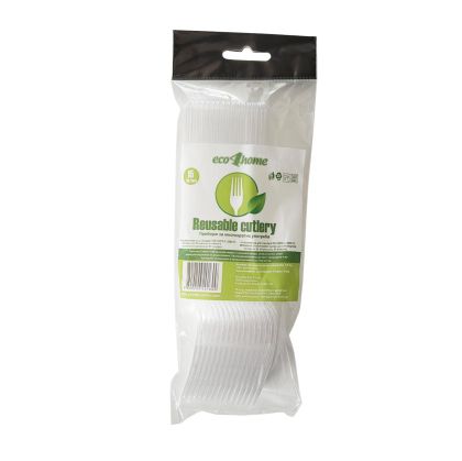 Plastic Вилици, кристални, 15 броя