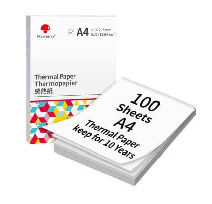 Phomemo Етикети за термопринтер Q22-ZD1-RMSG10, 100 броя, 1 лист
