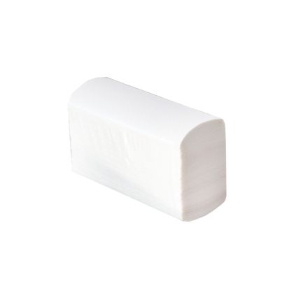 Кърпи за ръце, с V-образна сгъвка, целулозни, двупластови, 200 къса, 21 x 24 cm, 20 броя