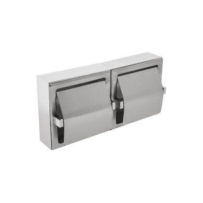 Диспенсър за тоалетна хартия Dayco, стенен, двоен, 32 х 6 х 16 cm