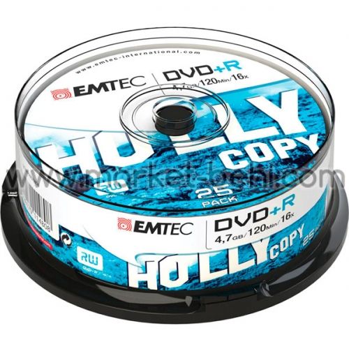 DVD+R Emtec Holly Copy 25бр.